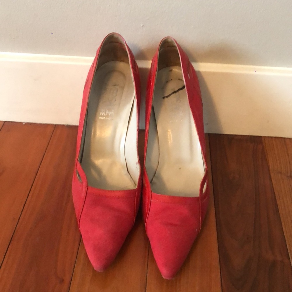 Versace Jeans red stilettos - Picture 4 of 4